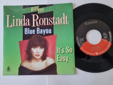 Linda Ronstadt - Blue Bayou/ It's so easy 7'' Vinyl Germany