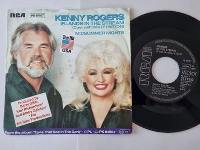 Kenny Rogers/ Dolly Parton - Islands in the stream 7'' Vinyl Germany/ Bee Gees