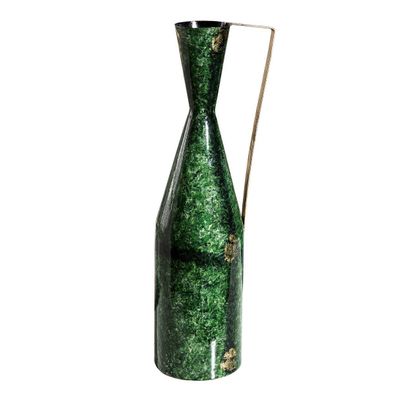 Metall Deko Vase "Grana", D13x50cm, von Gilde