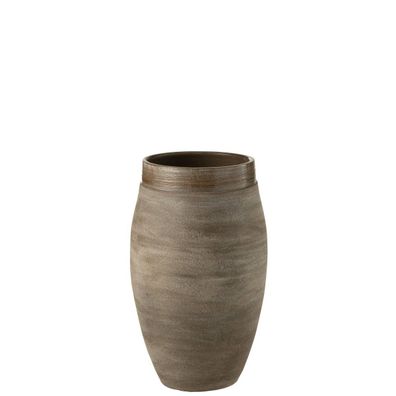 J-Line Vase Gio Keramik Braun Klein ? 37,00 cm hoch