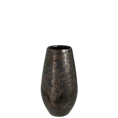 J-Line Vase Antik Smokey Keramik Schwarz Klein ? 37,00 cm hoch