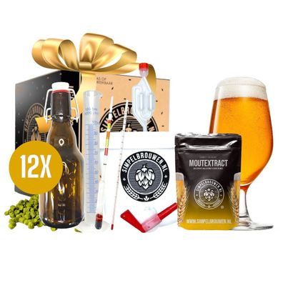 Geschenkbox, Bier brauen, von Simplebrouwen