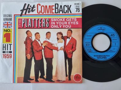 The Platters - Smoke gets in your eyes/ Only you 7'' Vinyl Germany