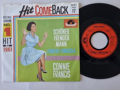 Connie Francis - Schöner fremder Mann 7'' Vinyl Germany HIT Comeback