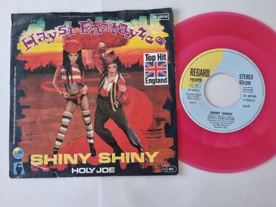 Haysi Fantayzee - Shiny shiny 7'' Vinyl Germany PINK VINYL