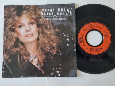 Heidi Brühl - Sun in your heart 7'' Vinyl Germany