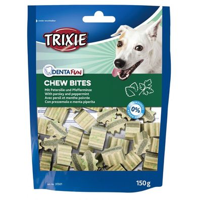 Trixie Denta Fun Chew Bites 150 g, Hundesnack leckerlies Hund Dog Zahnpflege*