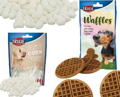 Trixie Waffles Popcorn Huhn Hundesnack Snack Hund Dog leckerlies Belohnung*
