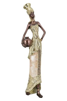 Poly Afrikanerin "Aminata", Polyresin, von Gilde, Höhe 46,5cm