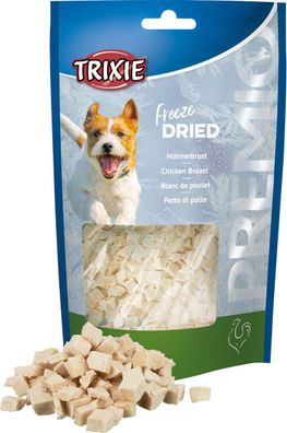 PREMIO Freeze Dried H?hnerbrust Futter leckerlie Hund Dog Belohung 50 g*