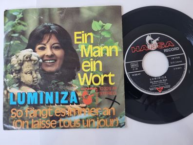 Luminiza - Ein Mann ein Wort 7'' Vinyl Germany