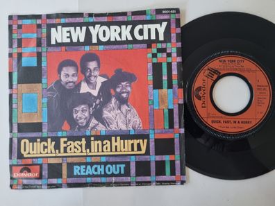 New York City - Quick, fast, in a hurry 7'' Vinyl Germany