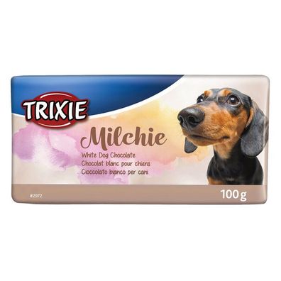 Trixie wei?e Hundeschokolade Milchie 100 g Hund Dog Snack Leckerli