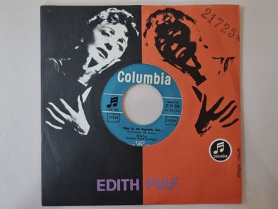 Edith Piaf - Non je ne regrette rien 7'' Vinyl Germany