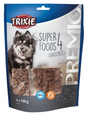 Trixie PREMIO 4 Superfoods Leckerlie Dog Hund