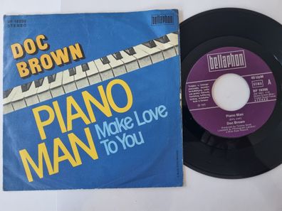 Doc Brown - Piano man 7'' Vinyl Germany/ CV Billy Joel