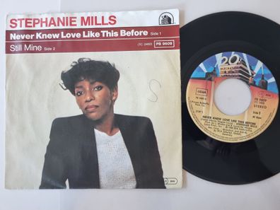 Stephanie Mills - Never knew love like this before 7'' Vinyl Germany