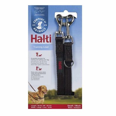 Company of AnimalsHalti F?hrleine schwarz 15 mm; 2 m Hund Dog Leine