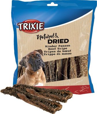 Trixie Pansen Rinderpansen Hundesnack Snack getrocknet 500g Beef Tripe*