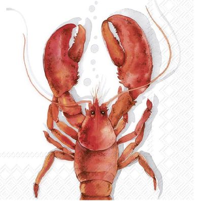 Lunchservietten "Lobster", von Ihr Ideal Home Range