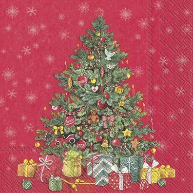Lunchservietten "Festive Christmas Tree", von Ihr Ideal Home Range GmbH