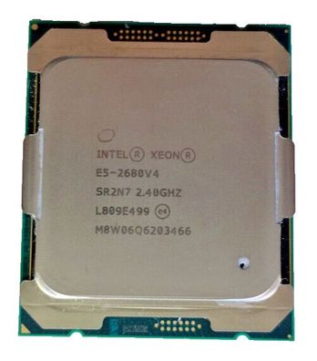 Intel Xeon E5-2680v4 2,4 GHz, 14 Kerne, 28 Threads, Prozessor CPU Sockel 2011-3