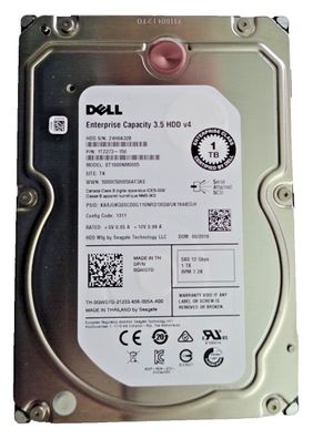 Dell Seagate Enterpise Capacity 3.5 HDD v4, 1TB, SAS 3, 12G, ST1000NM0005 0GWD7D