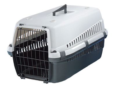 Nobby Transportboxgrau 54 x 38 x 33 cm Hund Katze Cat Dog