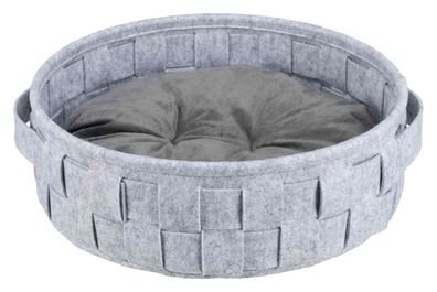 TRIXIE Kuschelbett Lennie grau Bett für kleine Hunde und Katzen diverse Größen