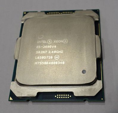 Intel Xeon E5-2680v4 CPU 14Core 2,4 GHz SR2N7 FCLGA2011-3 Prozessor