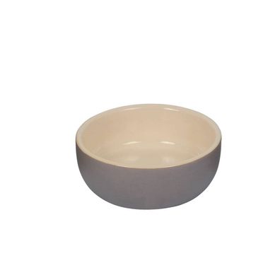Nobby Keramik Napf "Kaunis"grau/ creme; 13,5 x 5,5 cm, 0,30 l Hund