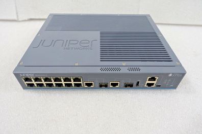 Juniper EX2200-C-12T-2G Switch, lüfterlos, 12 x RJ45 GBit, 2 x RJ45 GBit Uplink