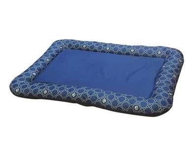 Nobby Matte eckig Classic "JUKU"blau L x B x H: 113 x 83 x 5 cm Hund Bett