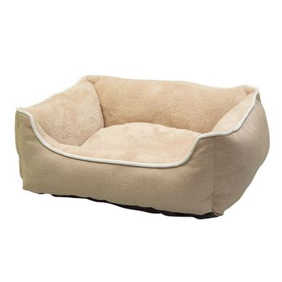 Nobby Komfortbett eckig Classic "ARNO"beige 73 x 59 x 18 cm Hund Bett