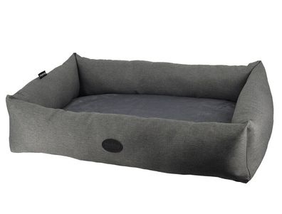 Nobby Komfortbett eckig "PUTU"grau; 100 x 70 x 22 cm Bett Kissen Hund