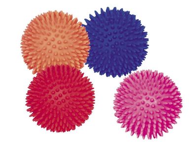 Nobby Vinyl Igelball "CLASSIC"farbig sortiert 9,5 cm Hund Spielzeug Kauen