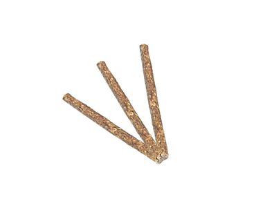 Nobby Munchi Sticks natur Kaurollen Kau Snack Leckerlie 100er 13 cm 9 - 10 mm