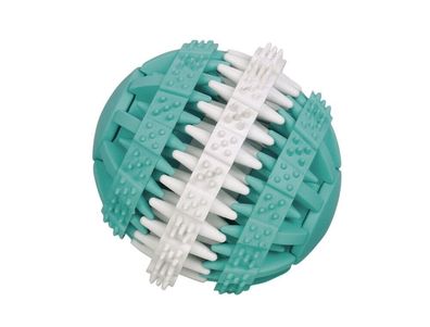 Nobby Vollgummi Ball "DENTAL LINE"zweifarbig 7 cm Hund Spielzeug Kauen