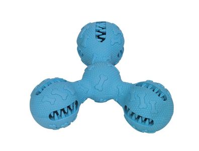 Nobby Vollgummi Sternblau 15 cm Hund Spielzeug Kauen schwimmt