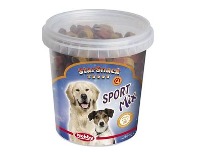 Nobby StarSnack "Sport Mix"Dose 500 g Hund Dog Snack Leckerlie