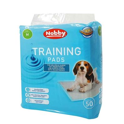 Nobby Training Pads 50 St., M, 62 x 48 cm Hund Dog Welpen Puppy