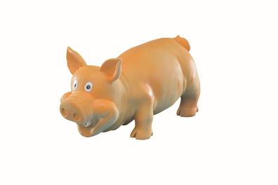 Nobby Latex Schweinbraun 21 cm Hund Spielzeug Kauen