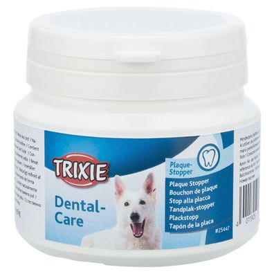 Trixie Plaque-Stopper 70 g f?r Hunde gegen Zahnstein Zahnbelag ersetzt Zahnpasta