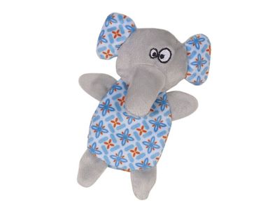 Nobby Pl?sch Elefant mit Catnipblau 14 cm Katze Spielzeug Katzenminze