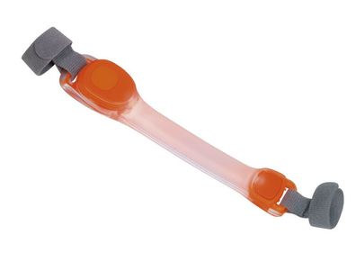 Nobby LED Klettband "FLASH"orange; 38 x 180 mm