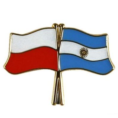 Knöpfe Pin Fahnenstift Polen-Argentinien