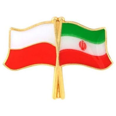 Anstecknadel Pin Flaggennadel Polen-Iran