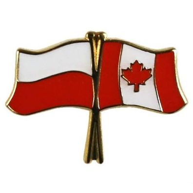 Knöpfe Pin Fahnenstift Polen-Kanada