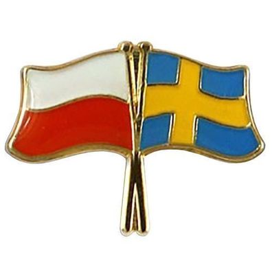 Anstecknadel Pin Flaggennadel Polen-Schweden