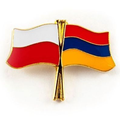 Pin Flaggenstift Polen-Armenien